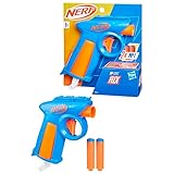 Nerf N Series Flex Dart-Blaster, 2 präzise Darts, Zuggriff zum einfachen Laden, für Jungen und...