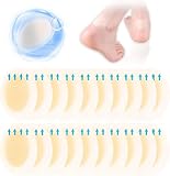 Blasenpflaster Ferse, 20Pcs Hydrokolloid Pflaster, Wasserdicht Gel Pflaster, Ferse Blasenpflaster,...