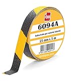 6094A - Antirutsch-Klebeband gelb/schwarz für Innen- und Außenbereich - Sicherheit und...