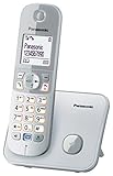 Panasonic KX-TG6811GS DECT Schnurlostelefon (strahlungsarm, Eco-Modus, GAP Telefon, ohne...