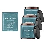 Meersalz-Körperpeeling, Natürliche Behandlung, die Haut pflegt und schützt, Kann als Duschgel...