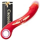 Cacuola Vibrator Dildo, Gebogene Schneller-Stoßfunktion Dildos Sex Spielzeug für die Frau,...