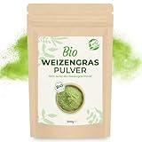 Curly Superfood Weizengraspulver Bio 500g - 100% naturreine Rohkostqualität aus Europa - Feines...