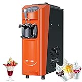 16L/H Softeismaschine, 1000W Eismaschine, Eismaschine mit Härteeinstellung, CE/FCC/CCC