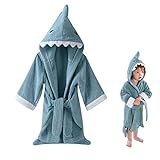 URAQT Baby Kleinkinder Kids Bademantel mit Kapuze, Kapuzenbademantel Kapuzenhandtuch Niedlichen,...