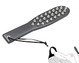 SM Paddel aus Leder,Extreme Nietenpeitsche，Bondage & SM Leder，SM Paddel Spanking，Leder...