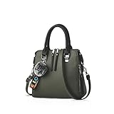 NICOLE & DORIS Mode Handtaschen Damen Taschen Elegant Shopper Tote Leder Schultertasche Frauen...