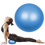 flintronic Gymnastikball Kleiner Pilates-Ball, 25cm Soft Yoga Ball, mit aufblasbarem Strohhalm,...