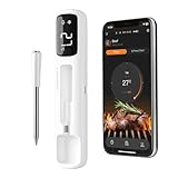 Inkbird INT-11I-B Mini Fleischthermometer Kabelloses, LCD-Display Grillthermometer, Bluetooth 5.4...