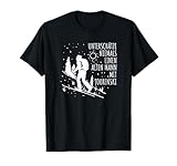 Tourengeher Skitouren Skitour Tourenski T-Shirt