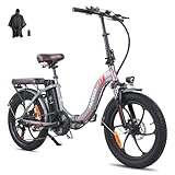 Fafrees E Bike Klapprad, 20 Zoll Electric Fahrrad für Herren Damen Bis 25 km/h mit 36V 18AH...