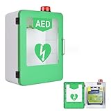 YSFHYAN Wandmontierter Aed-defibrillator-aufbewahrungsschrank, Verstellbare Trennwandposition,...