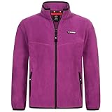 Höhenhorn Leggon Kinder Fleece Jacke Lila/Schwarz Gr. 140