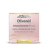 OLIVENÖL INTENSIVCREME ROSÉ TAGESCREME 50ml, strafft und reduziert Falten, mit feinen...