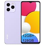 KXD A07 Smartphone Ohne Vertrag, 12GB+128GB/256GB erweiterbar, 4500mAh 6.6' HD+ Display Android 13...