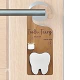 Générique Zahnhalter – Zahnfee aus Holz mit Münzschlitz, dekorativer Halter für Jungen und...