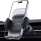 Lamicall Handyhalterung Auto, Handy Autohalterung - [2025 Federclip] Universal Lüftung Handyhalter...