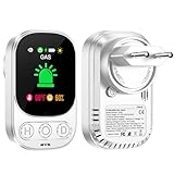 Gedsffati Gasmelder mit Stecker für Haus, Gaswarnmelder Erdgasmelder für Zuhause, Gaswarner für...