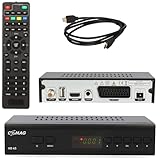 Comag HD45 V6 digitaler HD SAT Receiver mit PVR (HDTV, DVB-S2, HDMI, 1080p, SCART, USB TV Aufnahme &...