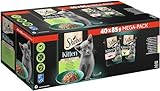 Sheba Katzen Nassfutter für Kitten im Portionsbeutel Feine Vielfalt mit Lachs (MSC) und Huhn in...