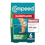 Compeed Blasenpflaster Extreme– Hydrokolloid-Pflaster für extra starken Schutz bei Blasen an den...