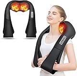AERLANG Massagegerät Schulter Nackenmassagegerät mit Wärme, Weihnachtsgeschenke, Shiatsu...