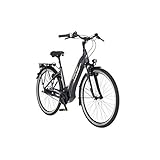 Fischer E-Bike City CITA 5.0i, Elektrofahrrad, schiefergrau matt, 28 Zoll, RH 44 cm, Brose Drive C...