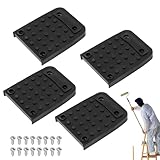 Stelzenpads - Anti-Rutsch-Gummistopfen Set, Stoßdämpfende Griffunterstützung,...