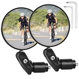 OSIGEI Fahrradspiegel 360-Grad drehbar, Umweltfreundliches & Langlebiges ABS-Material, Universeller...