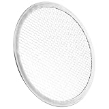 ULTECHNOVO Pizzablech aus Aluminium 8 Zoll mit Löchern Antihaftbeschichtet für Pizzaofen Backform...