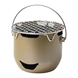 Tragbarer Bargraph-Kohlegrill – leichter Picknick-Grill, Reise-Hinterhof-Herd | Stahl-Kochgestell,...