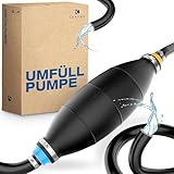 LUKEDOⓇ Handpumpe - Pumpe zum Umfüllen von Flüssigkeiten wie Wasser, Diesel, Benzin, Öl -...