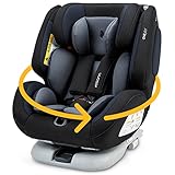 Osann One360 Kindersitz Gruppe 0+/1/2/3 (0 – 36 kg), Kinderautositz mit Isofix (Twill Navy)