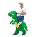 IRETG Dinosaurier Aufblasbares Kostüm Erwachsene Lustige Aufblasbare Dinosaurier Kostüme Halloween...