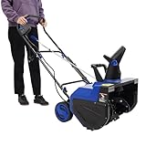 Elektrische Schneefräse, 2400W Schneefräsen mit LED-Beleuchtung, 56 cm Arbeitsbreite,...