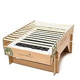 CasusGrill Einweg-Grill, biologisch abbaubar, Mini-Grill: tragbarer und Einweg-Grill, aus...