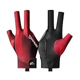 Wnddle Billard Handschuh, Snooker Handschuhe, Billiard Pool Cue Gloves, rutschfeste Poolhandschuhe,...