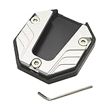 Bike Kickstand Extender Fuß Side Stand Grip Verlängerung Fuß Pad Platte Scooter Zubehör Motorrad...