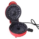 TOPINCN Mini-Kuchenmaschine, Pfannkuchenmaschine, Doppelseitig Beheizbare Waffeleisen-Grillplatte...