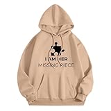 QJDFLL Valentinstagsgeschenke Kapuzenpullover mit dem gleichen Paar-Aufdruck für Männer und...