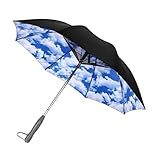 Regenschirm mit Ventilator und Sprühnebel – UV-Schutz, Nebelschirme für Festivals, 105 cm,...