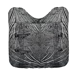 Fycakly Hundepullover Schutz vor Beißen der Pferdekleidung Horse Ireland Rug Stock Horse Silber-...