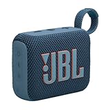 JBL Go 4 - Blau – Tragbare Bluetooth-Lautsprecher-Box mit JBL Pro Sound, tiefem Bass und...