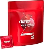 Durex Gefühlsecht Classic Kondome – Dünne Kondome mit anatomischer Easy-On-Form & mit...
