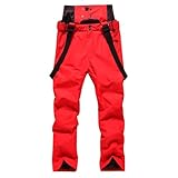 Wanderhose Damen, Cargo Suit Skihose Größe 50, Enge Schneehose, Eng Schneeoverall Fleece Anzug...