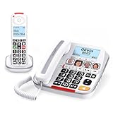 SWISSVOICE - Xtra 3355 Combo - DECT - Schnurgebundenes Festnetztelefon + Schnurloses Mobilteil -...