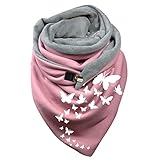 riou Damen-Winterschal, Pashmina, Schal, warm, Retro-Decken, Mantel, Mantel, Mantel, mehrfarbig,...