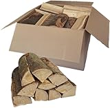 30kg Brennholz - Reine Buche, ofenfertig, Scheitlänge ca. 25 oder ca. 33 cm - für Kamin, Ofen,...