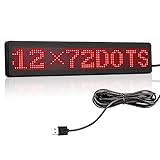 Leadleds LED Auto Schild Message Board Bluetooth Connected Smartphone Programmierbar für...