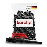 Karella Profi Dartspitzen Keypoint-Special, Made in Germany, 1000 Stück, 2BA Gewinde, extrem...